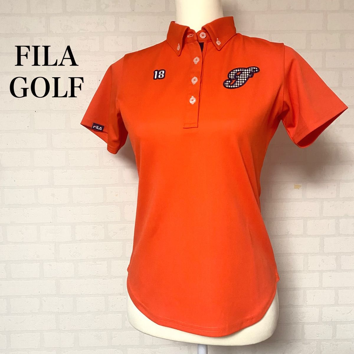 美品 FILA GOLF フィラゴルフ ゴルフウェア ポロシャツ 半袖