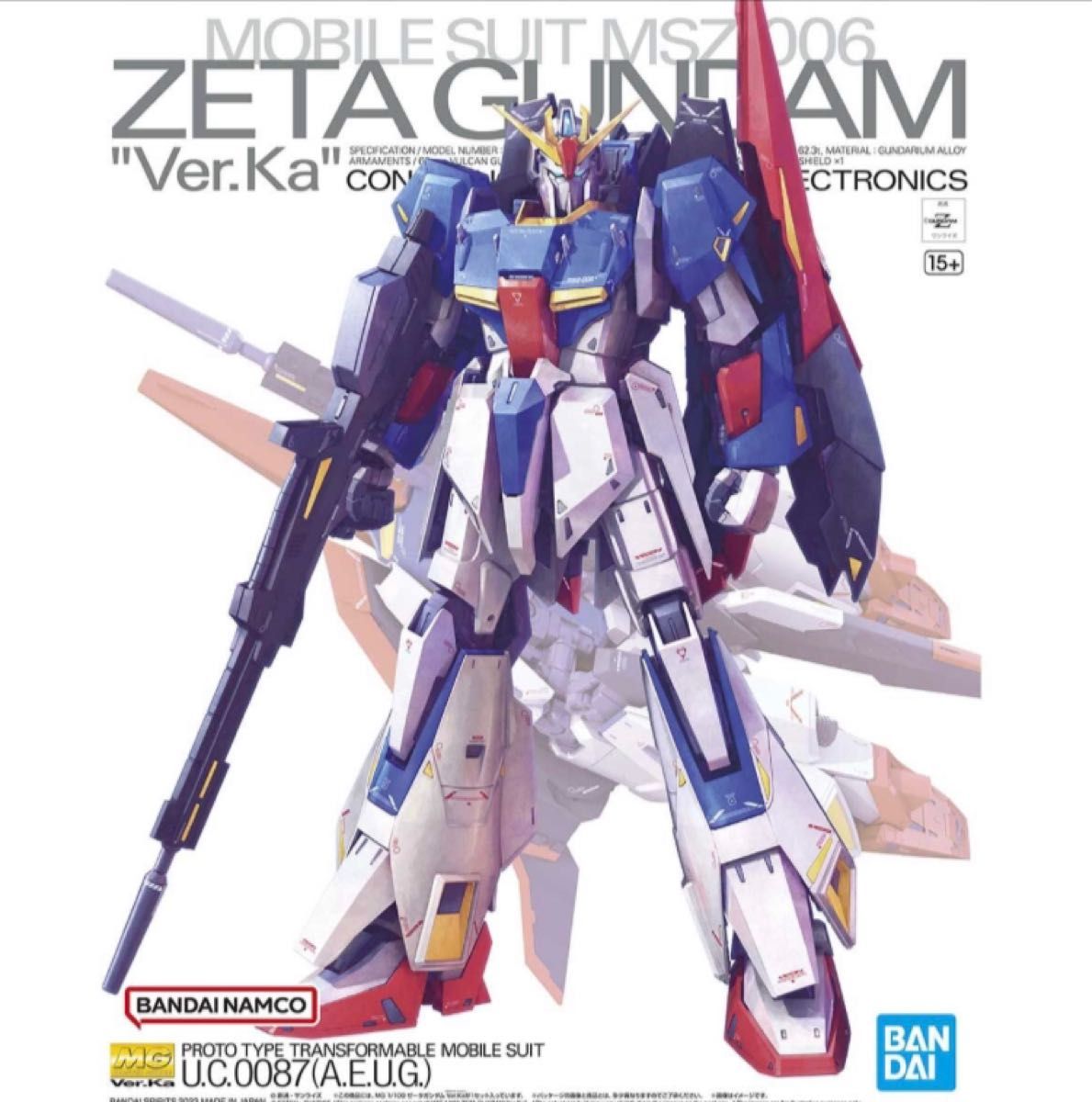 MG 1/100 ゼータガンダム Ver Ka 未組立新品 機動戦士Zガンダム MG 1/100 ゼータガンダム Ver Ka 未組立新品 機動戦士Zガンダム
