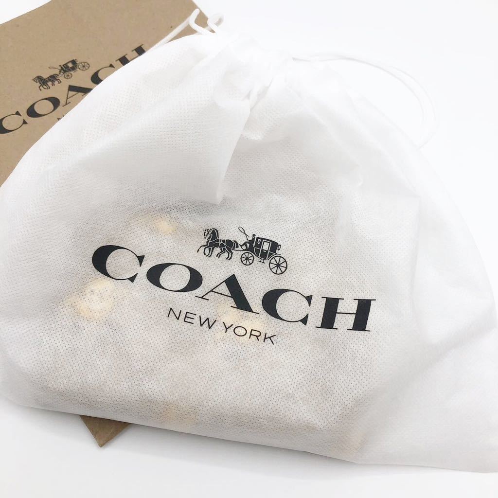 【COACH☆新品】☆リストレットポーチ☆シグネチャー キャンバス☆トス チック☆