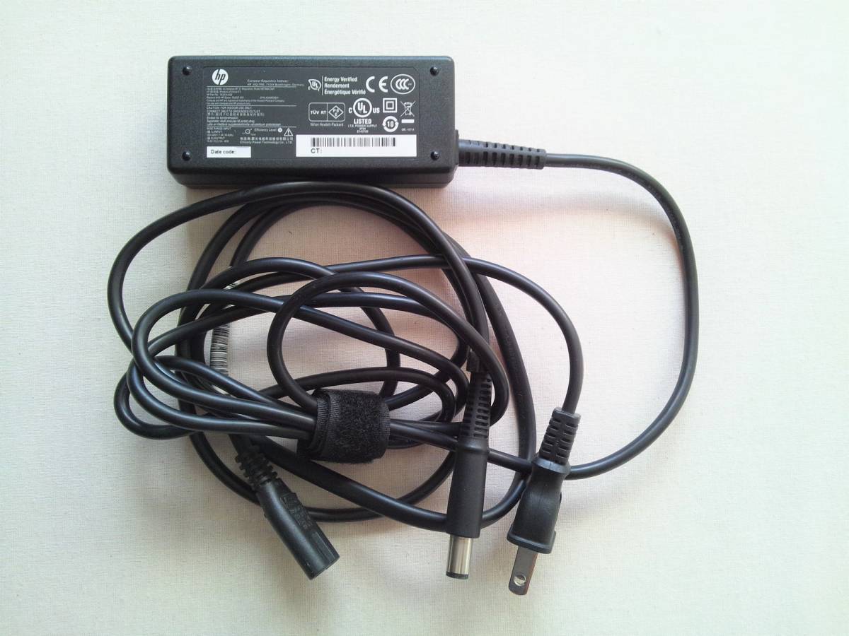 HP for laptop AC adaptor 742314-002 (DC 19.5V 2.31A 45W) plug out shape 7.4mm
