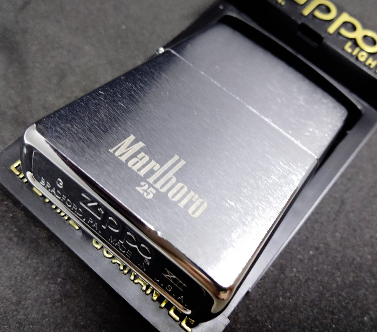 新品 Marlboro 25 ZIPPO 1996年 マルボロ 限定品_画像1