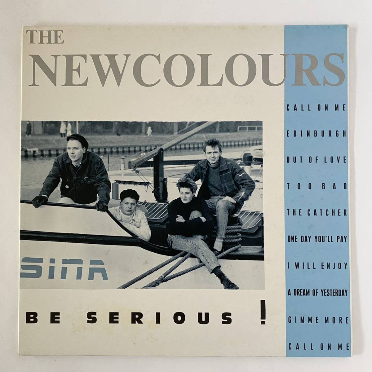 The Newcolours New Colours / Be Serious! [LP] ジャーマン ネオアコ ‘88年 名盤2nd! 希少オリジナル盤 美品 ギターポップ_画像1