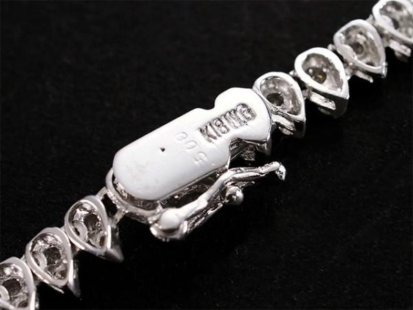 ダイヤモンド/5.00ct 2重デザイン ネックレス K18WG | www.namakafloat.com