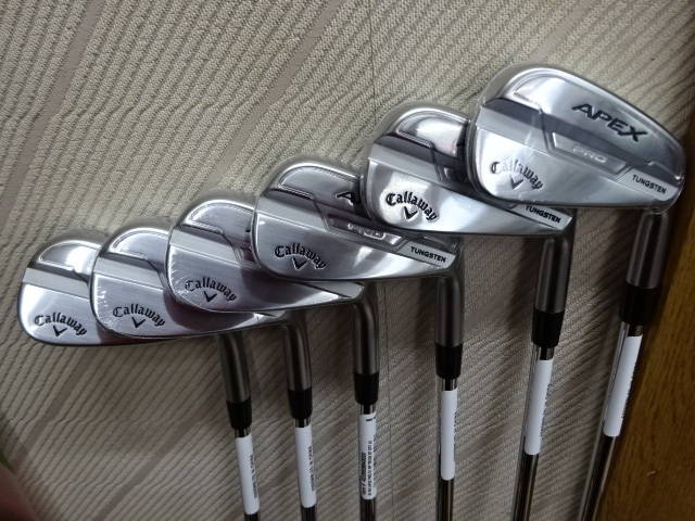 APEX PROアイアン Callawayセレクトストアー限定品 6本セット NS PRO