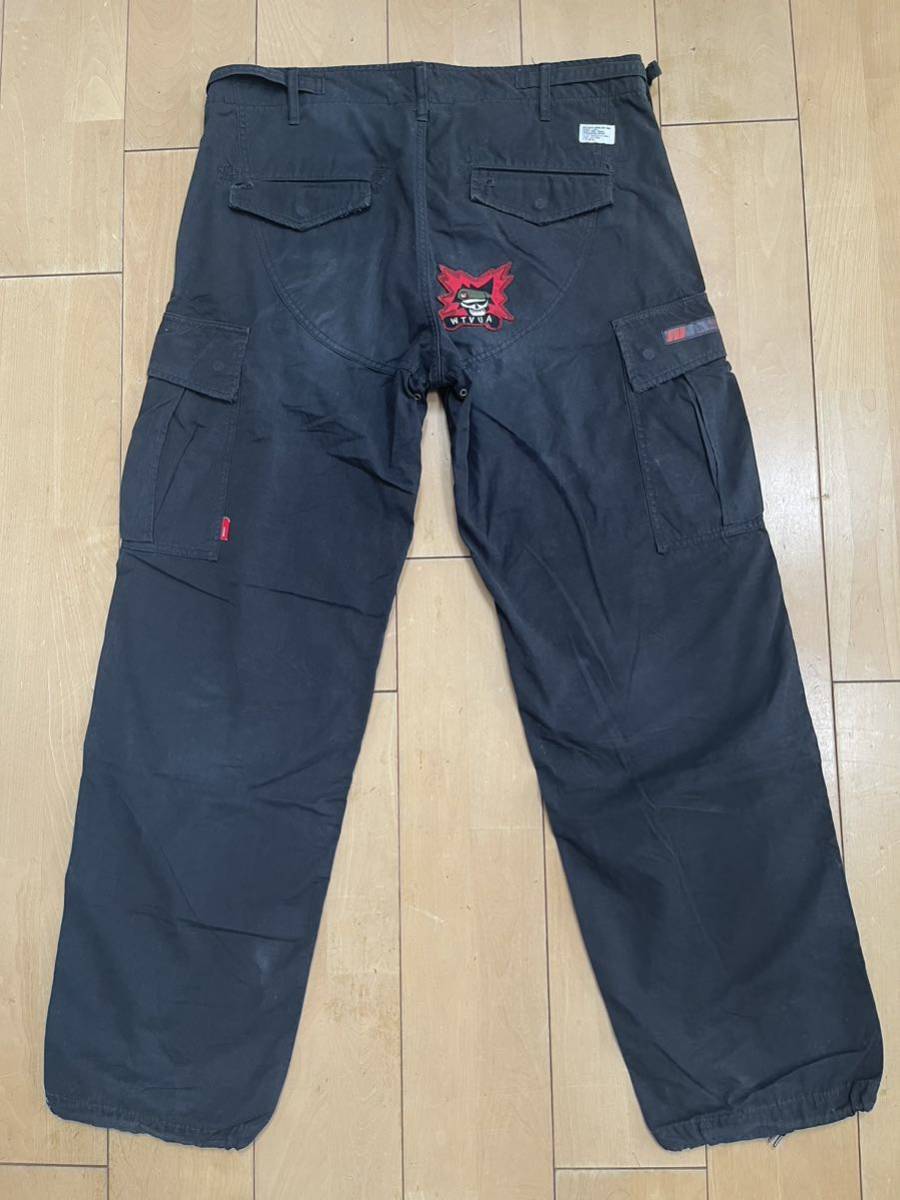 wtaps ダブルタップス 09aw JUNGLE STOCK カーゴパンツ BK L USED