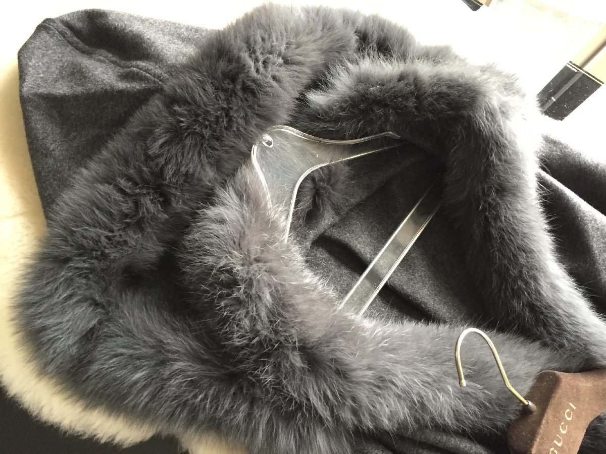 即決 新品同様 SAGA FURS サガファー 最高峰 フォックスファー付
