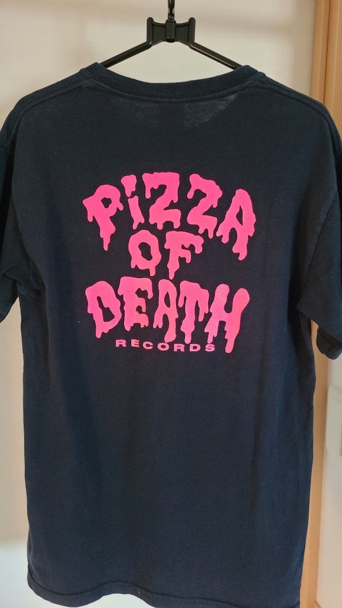 BBQ Chickens 背面ピザロゴ pizzaofdeath バンドTシャツ