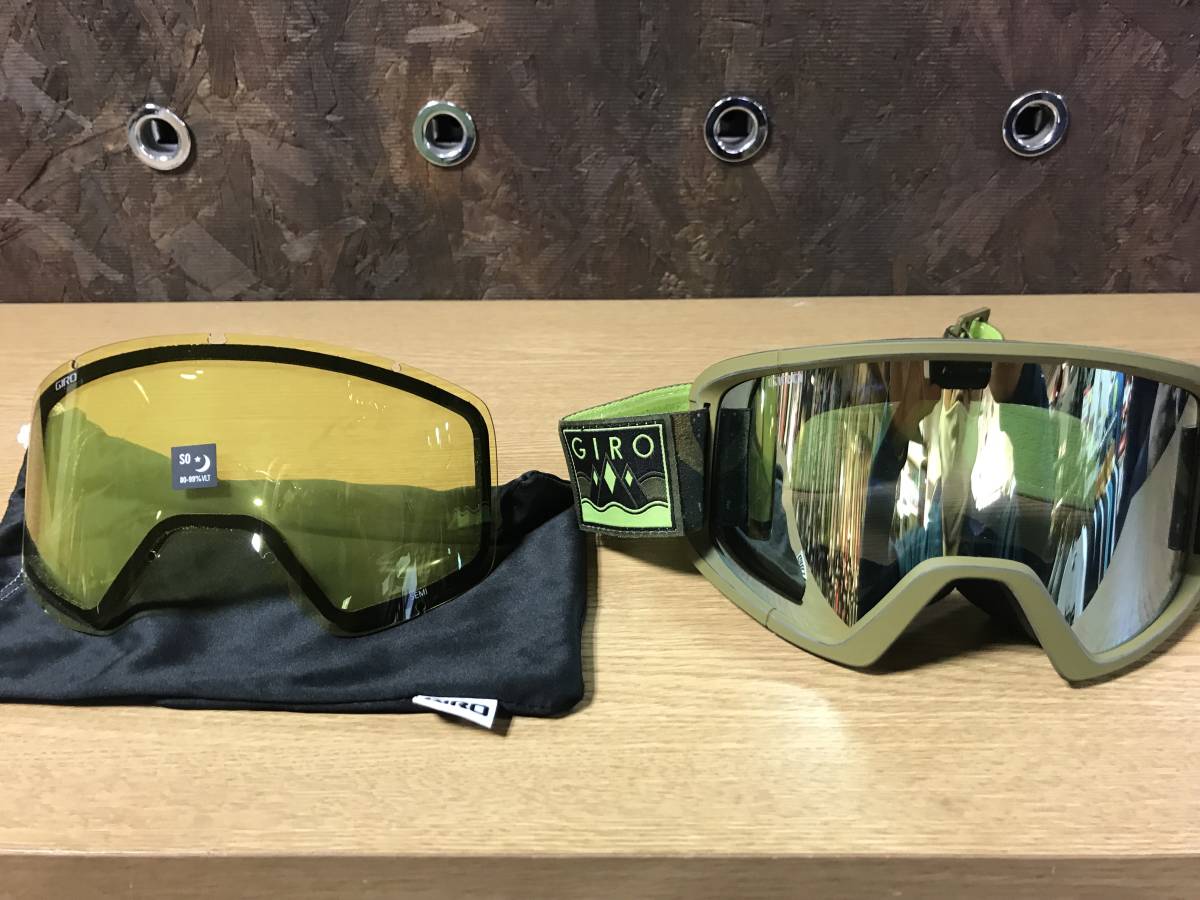 *2023-24 лыжи аксессуары распродажа!JIROjiro защитные очки запасной линзы 1 листов & пакет имеется хаки 
