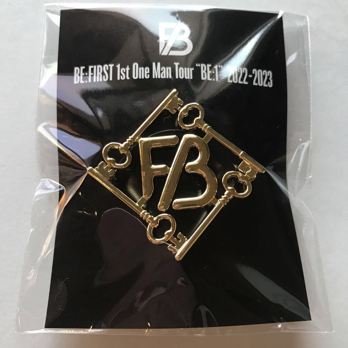 BE:FIRSTビーファーストMessageブローチ BE:1キーホルダー 2点セット 新品未開封