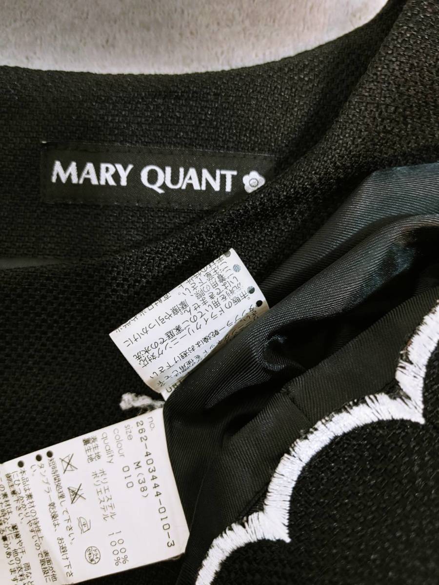MARY QUANT マリークヮント ワンピース ブラック M_画像3