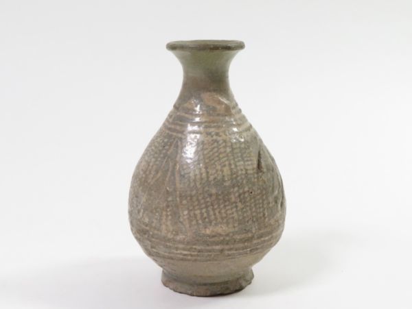 5054】朝鮮美術 高麗三嶋 李朝 徳利 口治し有 酒器(初品・買取品