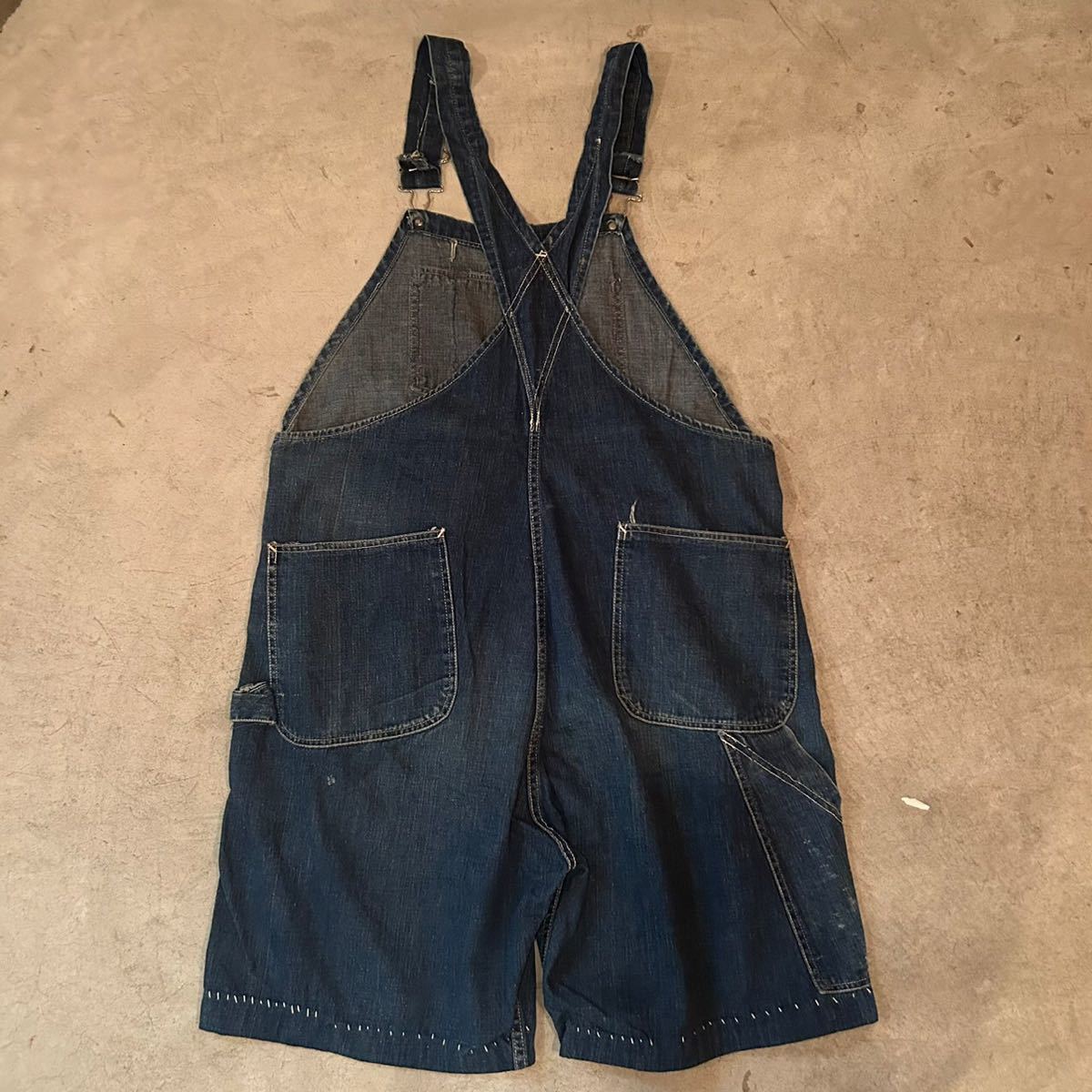 KINGCOT FABRIC ビンテージ 30s 40s デニム オーバーオール W41程
