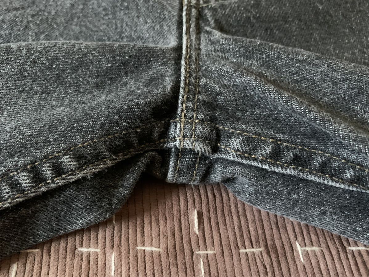 プライスダウン 90s W31 L32 levis 505 先染め ブラック アメリカ製