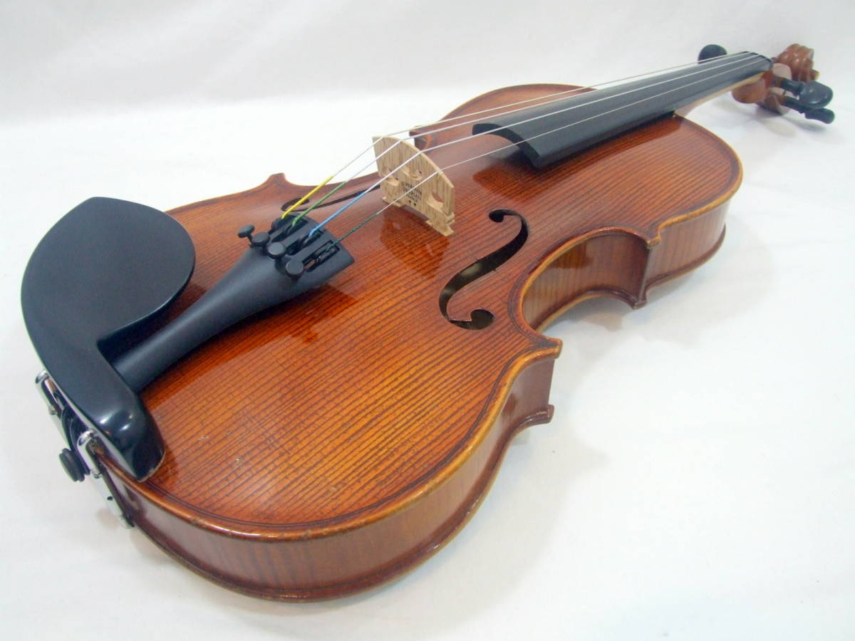 メンテ済 ドイツ製 バイオリン 美品 ハーマンテラー Hermann Teller 1999年 No 1/30 4/4 未使用 フェルナンブーコ弓  ケース