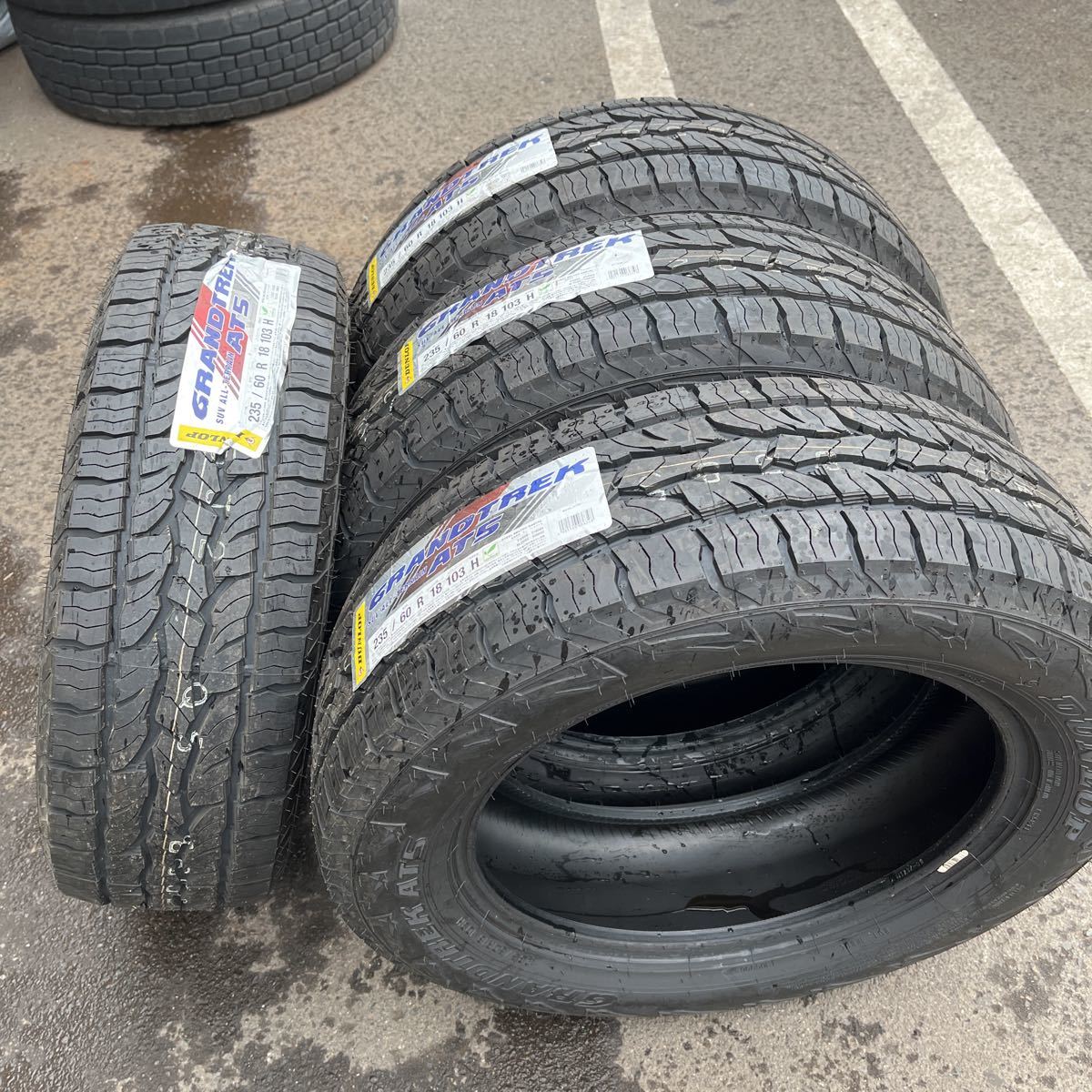 エアチェッ とも様専用 235/60R18 深溝4本! zme1d-m98060845987