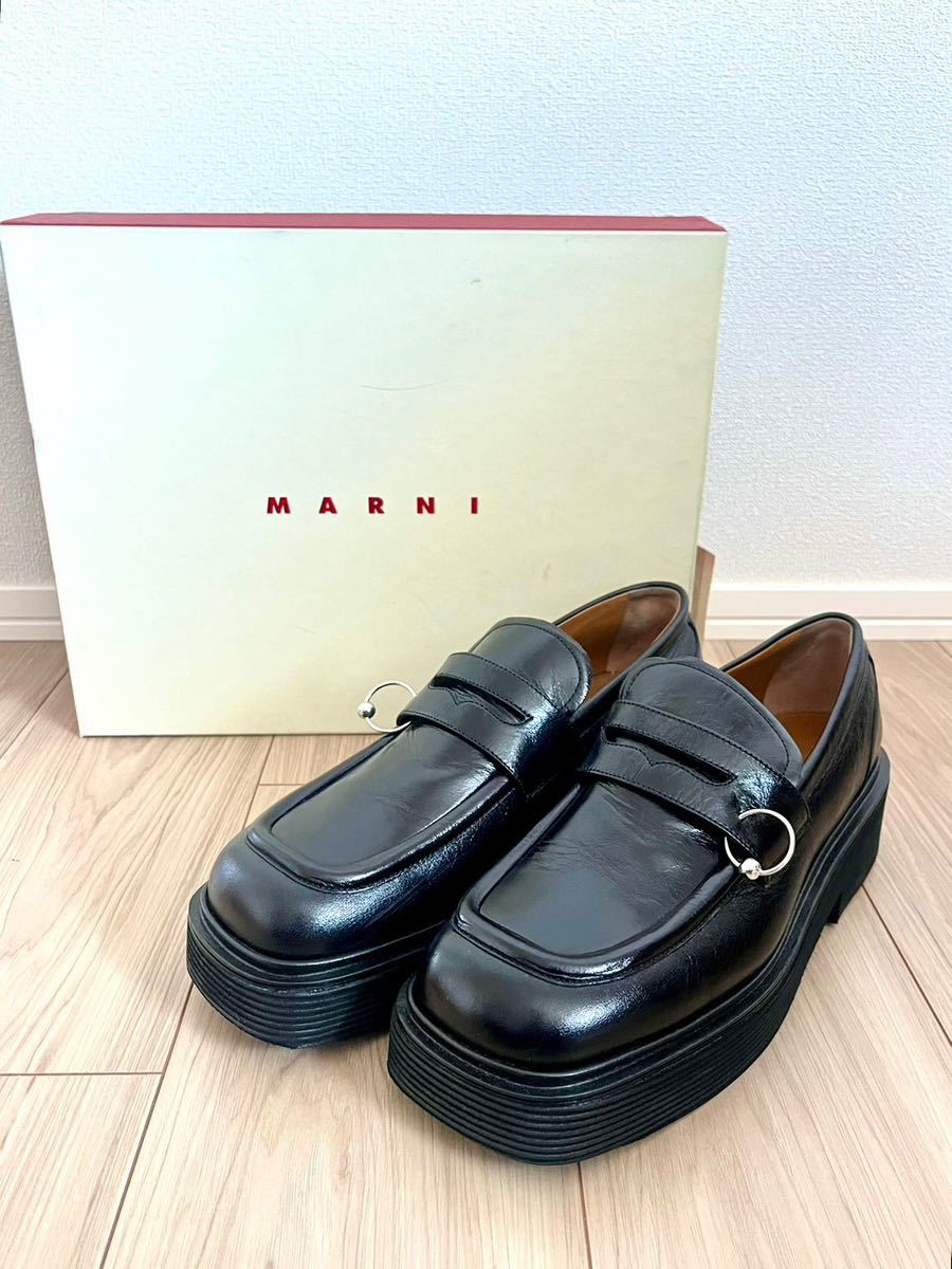 MARNI マルニ ピアス ローファー スニーカー ブーツ 新品 即発送 41