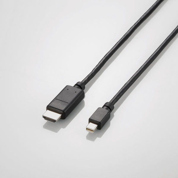 MiniDisplayPort-HDMI conversion cable 3.0m MiniDisplayPort installing PC.HDMI terminal installing image equipment . conversion adapter none . easily connection : AD-MDPHDMI30BK