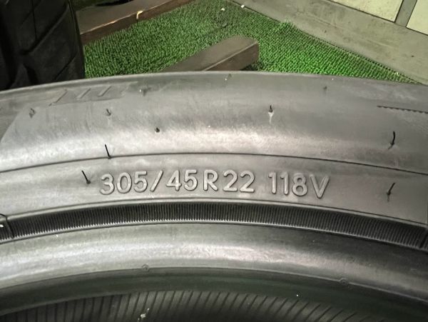 TOYO　PROXES　STⅢ　305/45R22　118V　4本　2020年製　深溝7.9ｍｍ　ランクル200　サマータイヤ_画像7