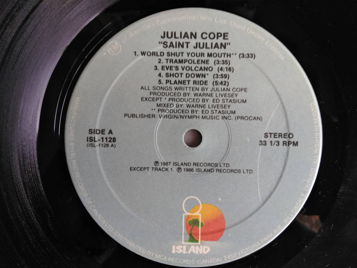 Julian Cope Saint Julian ( ISL-1128)_画像7