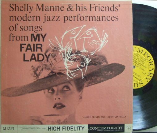 ３枚で送料無料【米Contemporary mono】Shelly Manne/My Fair Lady (Andre Previn)_画像1