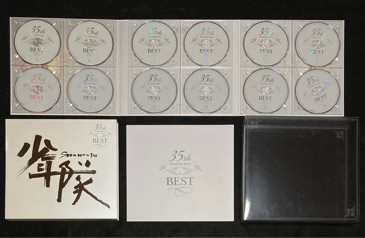 正規品 少年隊 35th BEST PLAYZONE BOX 1986-2008 完全受注生産限定盤 5CD 7DVD 22DVD