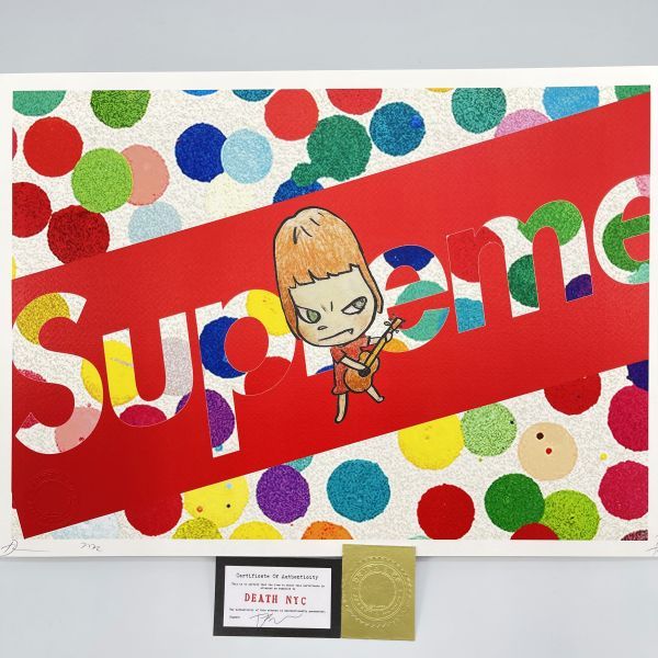 DEATH NYC 世界限定100枚 奈良美智 ロッタちゃん Supreme-