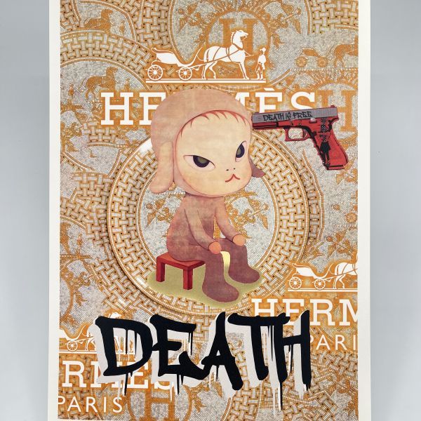 SALE/88%OFF】 DEATH NYC 世界限定100枚 アートポスター 奈良美智