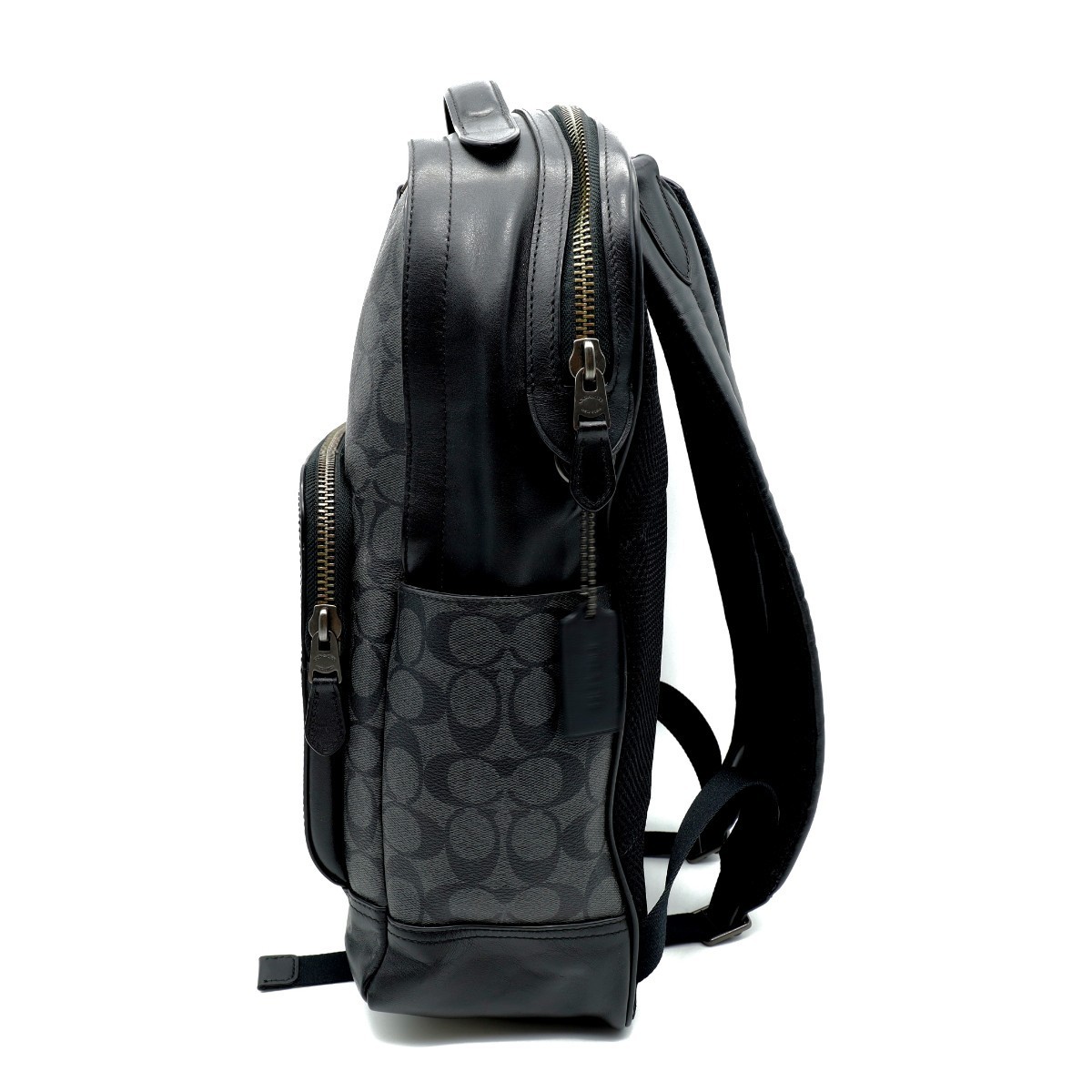 送料無料 美品 COACH コーチ メンズ リュック バックパック グラハム