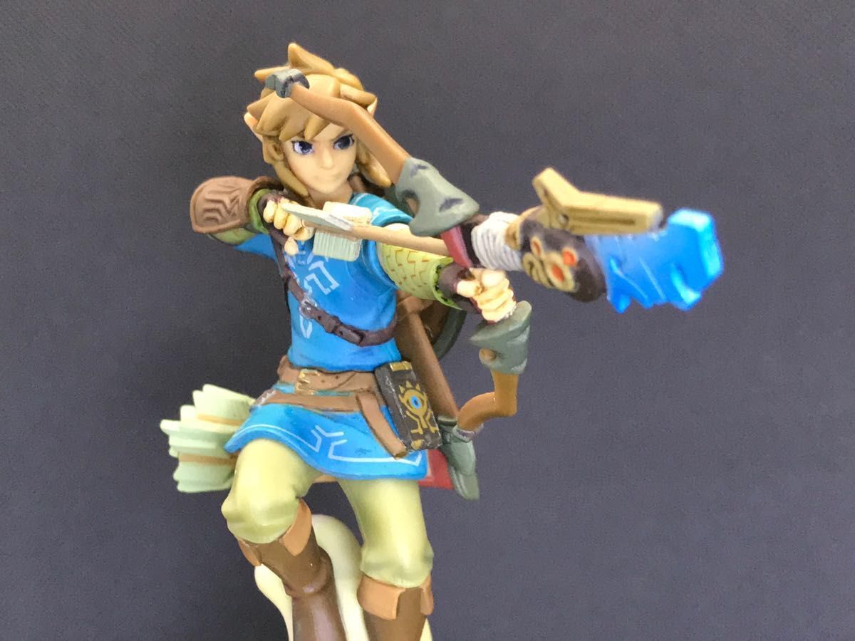 【リペイント・フィギュア】アミーボ(amiibo) ゼルダの伝説　ブレスオブザワイルド リンク(弓)