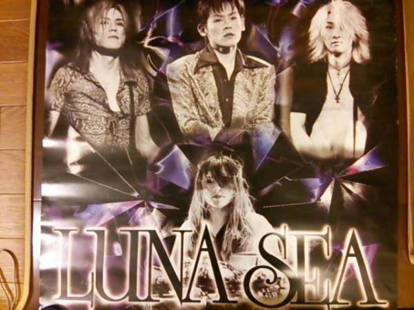 【  блиц-цена 】... нет ...  плакат  A1  размер   LUNA SEA V  кузов  X JAPAN SUGIZO