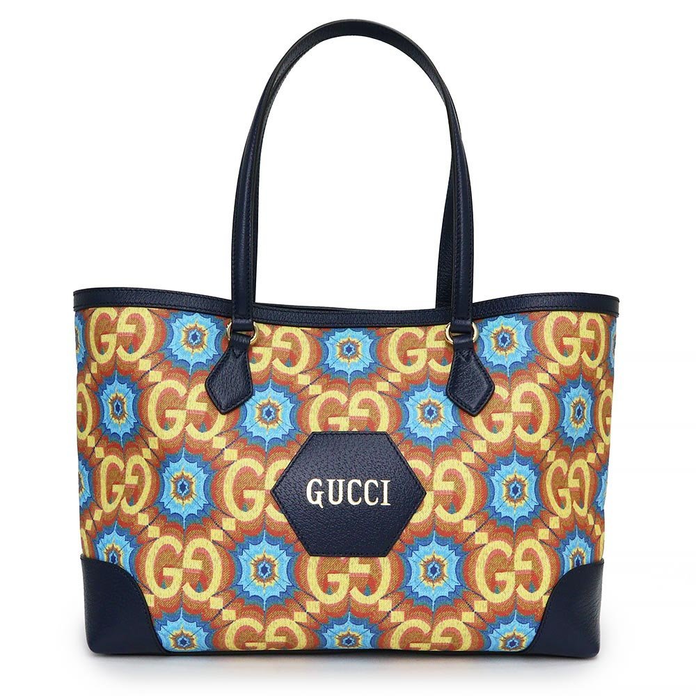 GUCCI リバーシブル トート GGカレイド