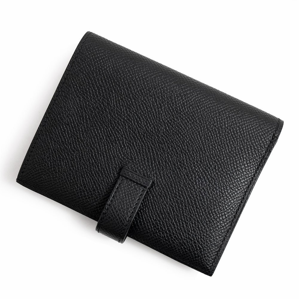 新品・未使用品)エルメス HERMES ベアン コンパクト 二つ折り財布