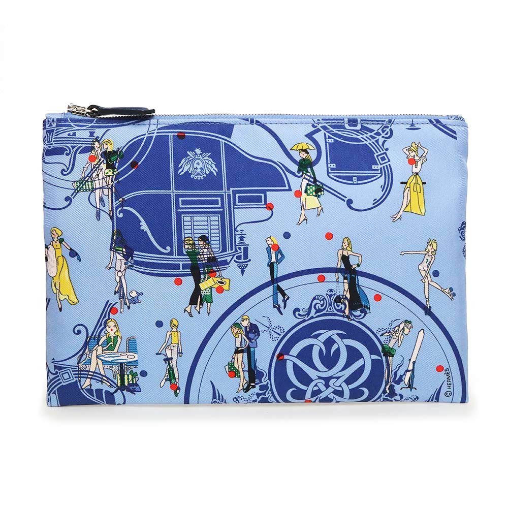 新品・未使用品)エルメス HERMES シルキーポケット フラットコスメ