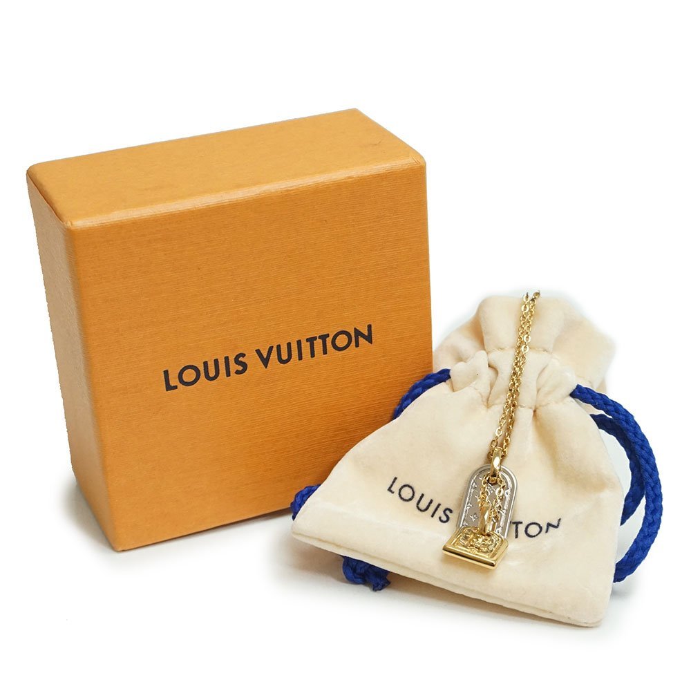 新品・未使用品)ルイ ヴィトン LOUIS VUITTON ネックレス ナノグラム
