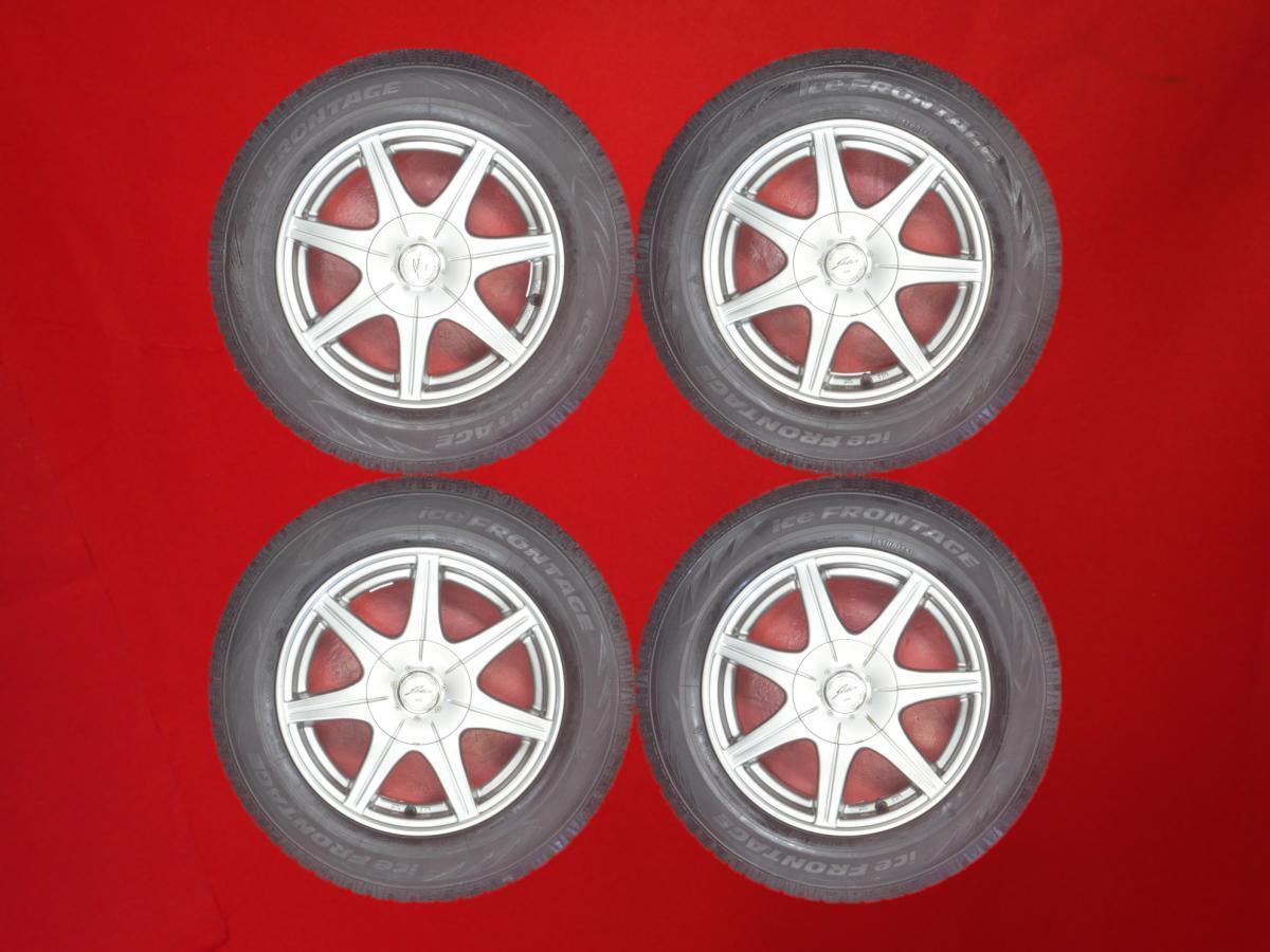 スタッドレス 7スポークタイプ1P+トーヨーアイスフロンテージ 195/65R15 9/8.5分山★ステップワゴンレガシィなどに！stwt15_画像1