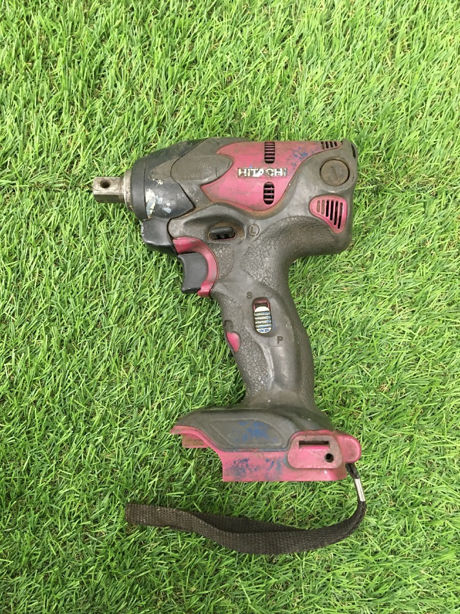 中古品】☆日立工機 14.4V コードレスインパクトレンチ 充電式 蓄電池