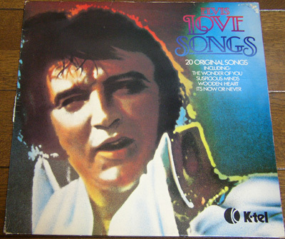 Elvis Presley - Elvis Love Songs - LP/ It's Now Or Never,Surrender,She's Not You,Suspicious Minds,K-Tel - NE 1062,イギリス盤, 1979_画像1