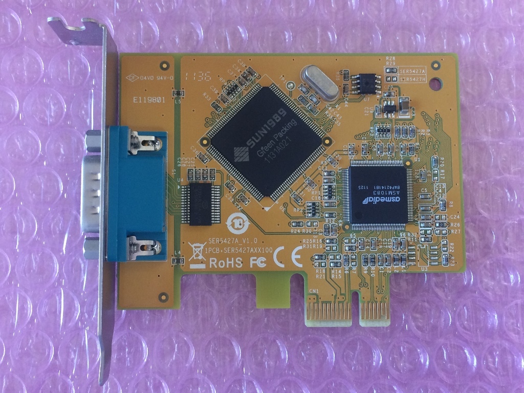 * быстрое решение * серийный порт интерфейс карта PCI-Express x1 [0D39K1] | трос ro файл 