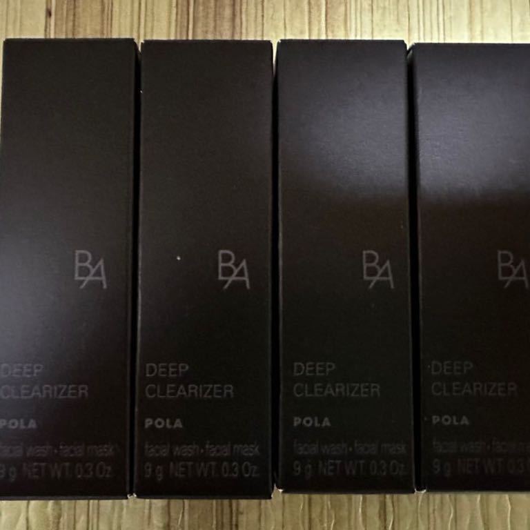 POLA B.A deep clear riser ( face-washing composition * mask )4ps.