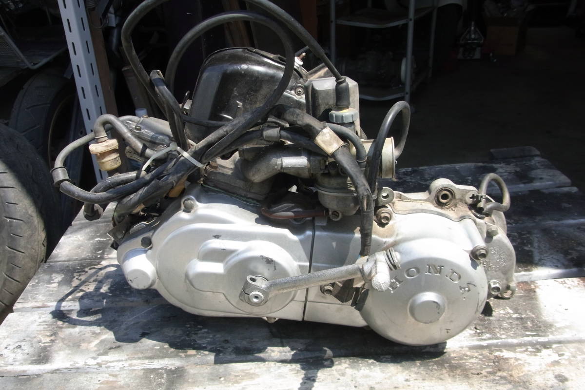 Honda Super Dio Sr Engine Complete Set Cab Attaching Af18e Kick Real Yahoo Auction Salling