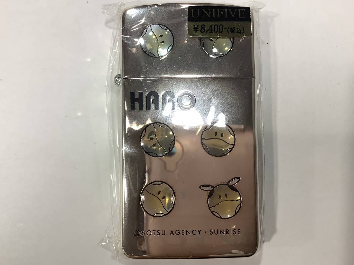 1円〜 未使用保管品 ZIPPO ジッポー HARO ハロ 単色 スリムタイプ 2003年製_画像1