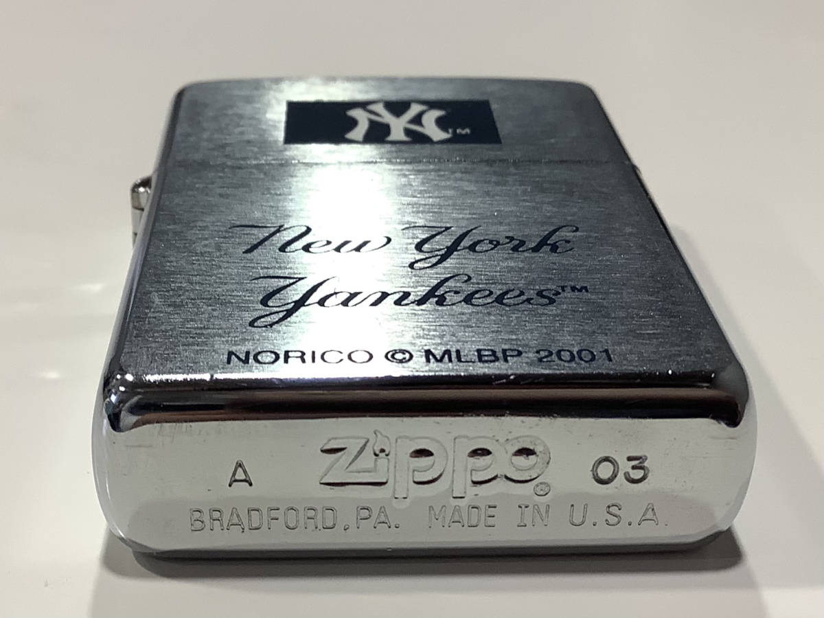1円〜 並品 New York Yankees ニューヨーク ヤンキース ZIPPO ジッポー_画像2