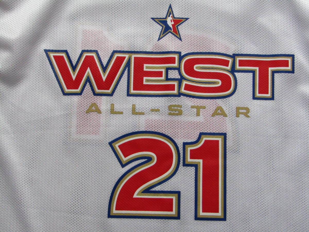 【美品】 NBA ケビン・ガーネット 2005年 ALL-STAR ★ オールスター reebok リーボック製 ユニフォーム バスケ シャツ XL_画像3