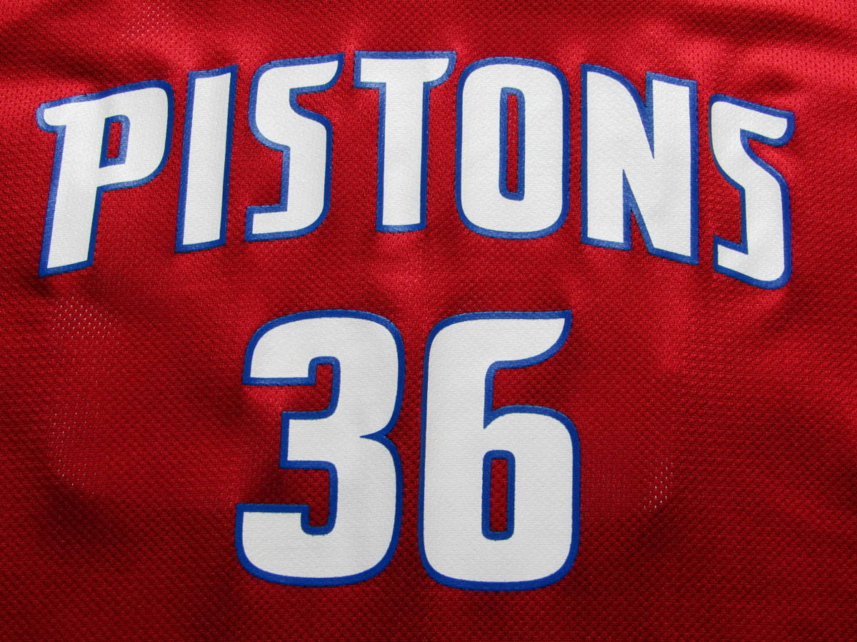 美品】 NBA ラシード・ウォレス WALLACE #36 PISTONS 美品】 NBA ラシード・ウォレス WALLACE #36 PISTONS
