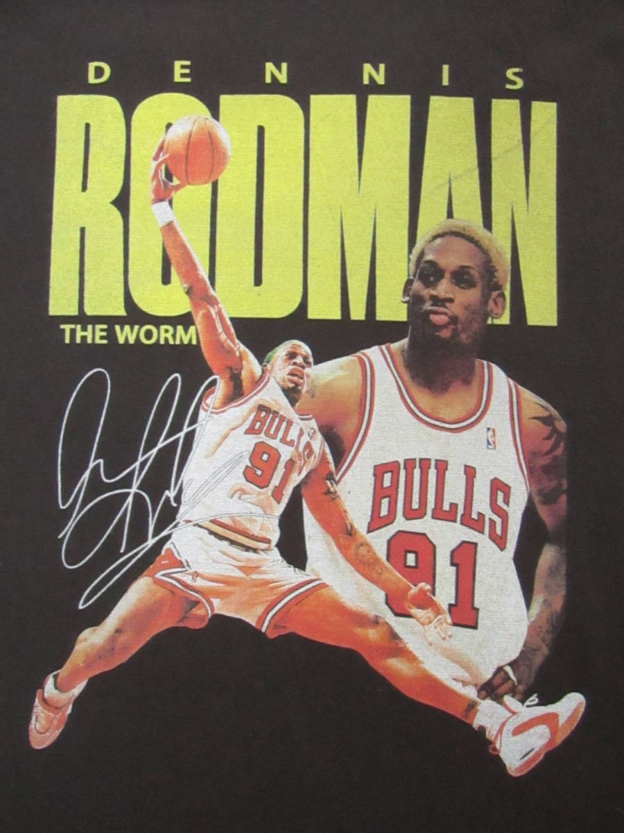 未使用品】 NBA RODMAN #91 デニス・ロッドマン BULLS シカゴ・ブルズ