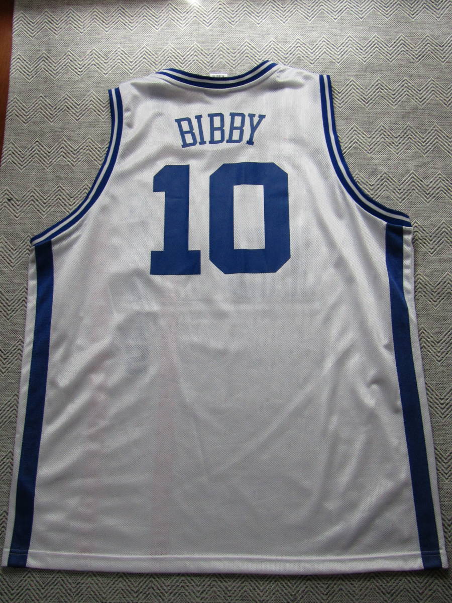 【美品】 NBA マイク・ビビー BIBBY ＃10 ★KINGS サクラメント・キングス reebok リーボック製 クラシック ユニフォーム バスケ シャツ XL