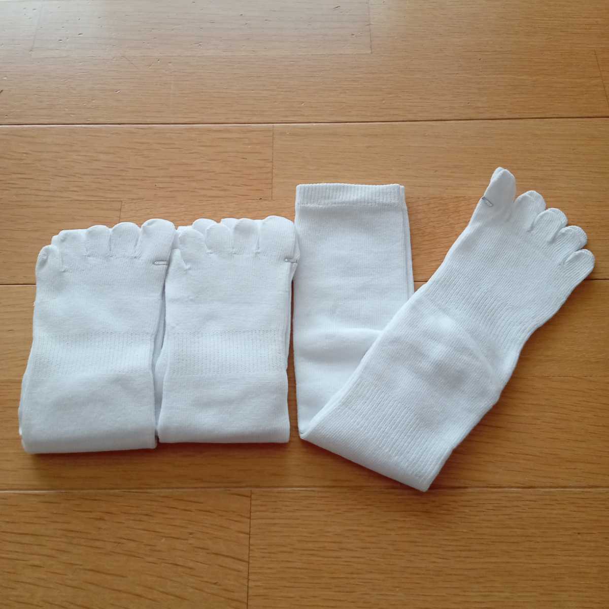 新品 キッズ 野球 五本指 アンダーソックス 21〜24cm 3足組 ホワイト 白 靴下 mariposablanca.org.mx