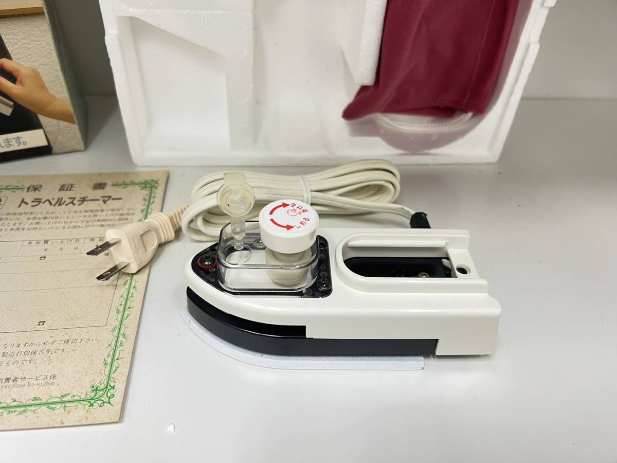 [485] travel steamer Mini size iron secondhand goods 