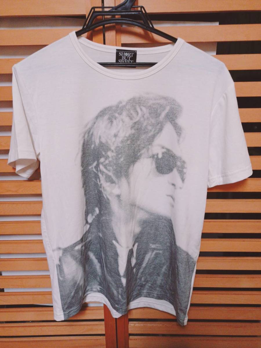 送料520円！ 貴重 山ピー 山下智久　Tシャツ 2枚セット TOMOHISA YAMASHITA　ツアー半袖Tシャツ　ホワイト/グレー　サイズM相当　男女兼用_画像2