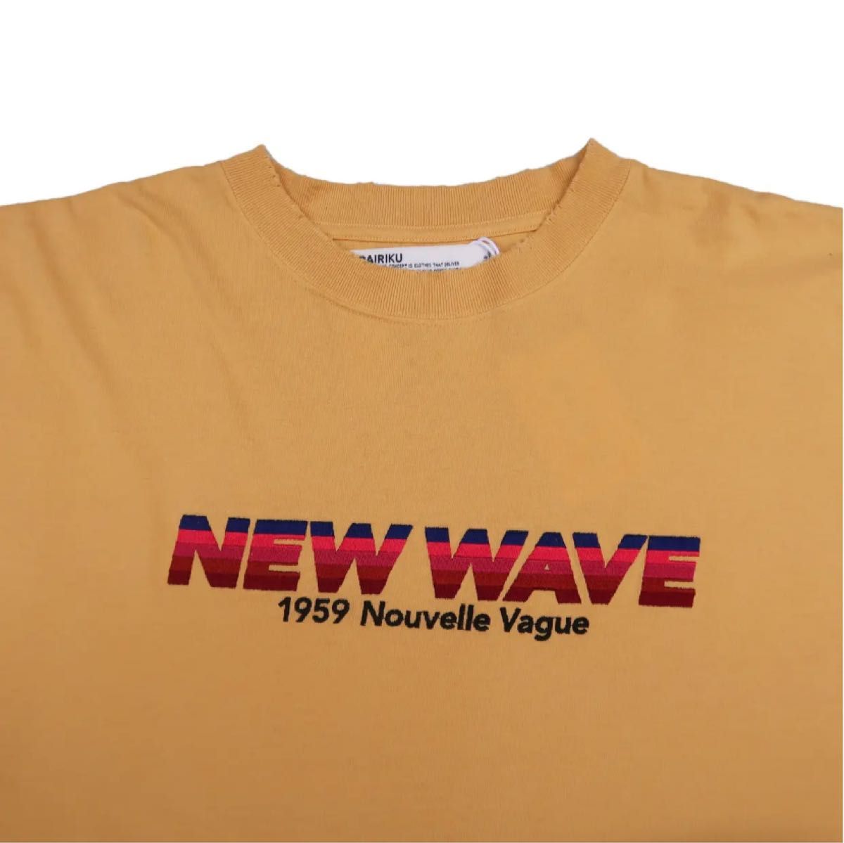 DIRIKU 23SS “NEW WAVE” tee masters yellow | dhouseimob.com.br
